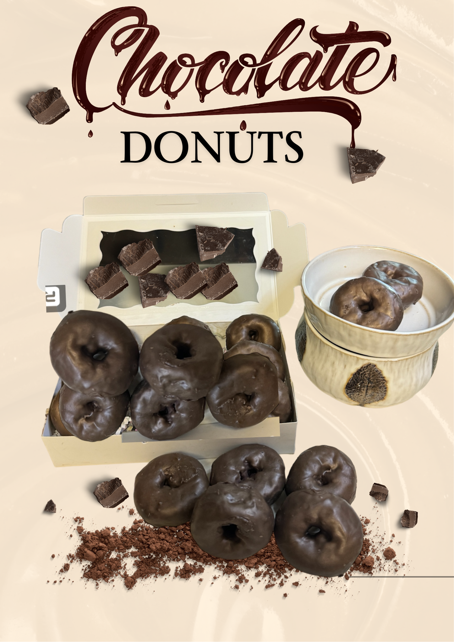Chocolate Doughnuts Wax Melts